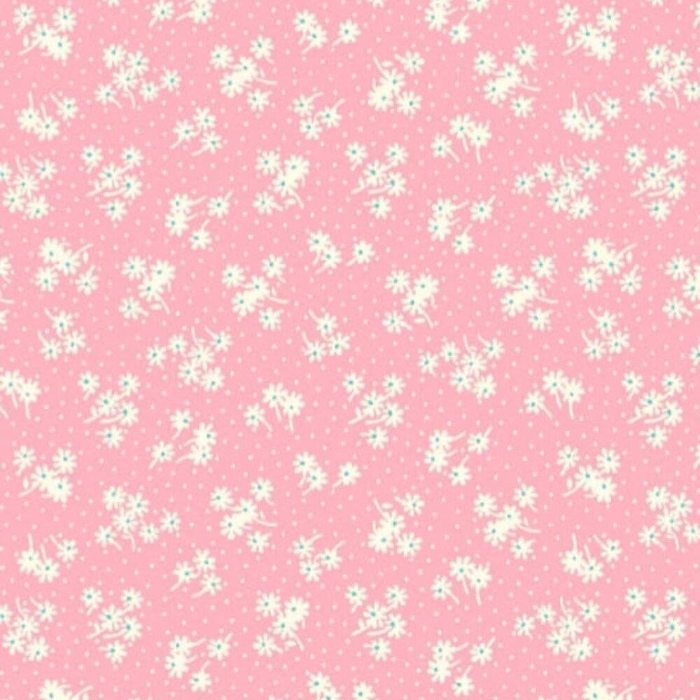 Daisy Dot - Bubblegum Collection for RJR Fabrics - Quilting Fabrics - Cotton